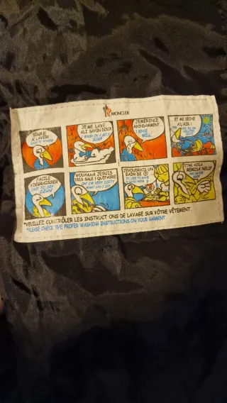 Chaleco Moncler Negro Auténtico