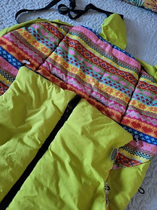 Saco Carro Bebé Diseño Étnico