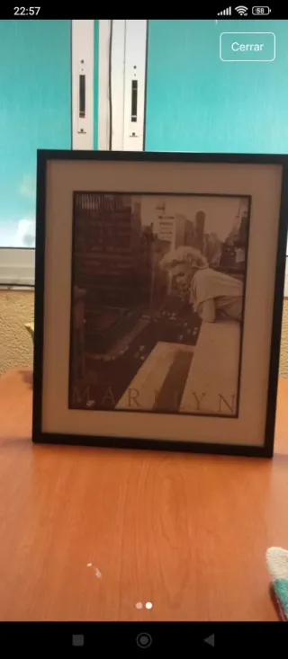 Cuadro Marilyn Monroe 39 x 46 cm