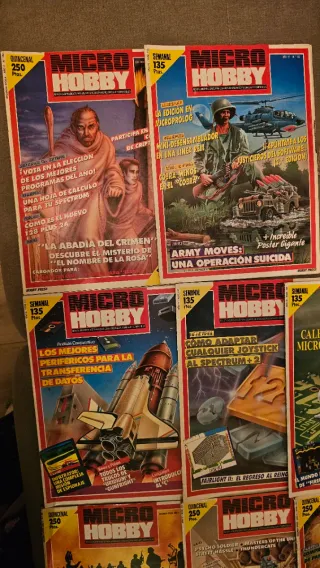 12 Revistas Micro Hobby