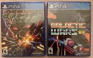 Crisis Wing & Galactic Wars EX para PlayStation 4.