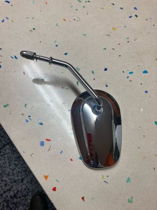 Espejo Retrovisor Izquierdo Cromado Harley