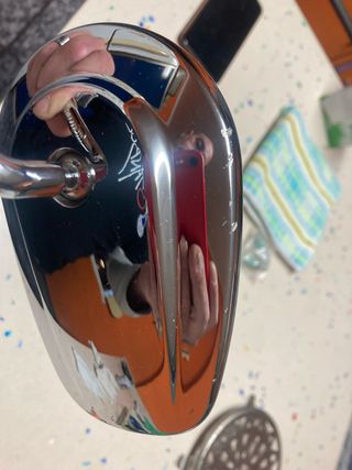 Espejo Retrovisor Izquierdo Cromado Harley