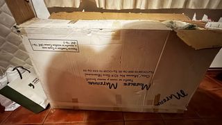 Cuna madera + colchón