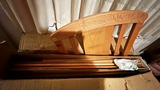 Cuna madera + colchón