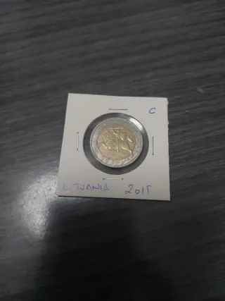 Moneda Lituania 2015