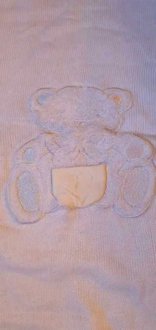 Manta bebé azul Prenatal