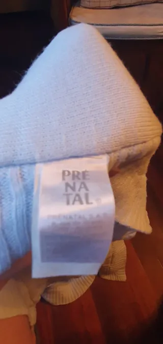 Manta bebé azul Prenatal