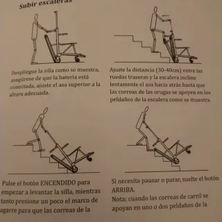 Silla oruga electica