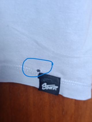 Camiseta Pull&Bear S Azul Money Oversize Urban