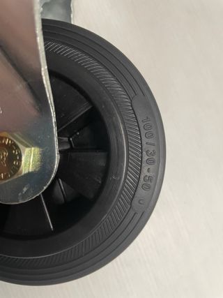 4 Ruedas Giratorias Blickle con Freno