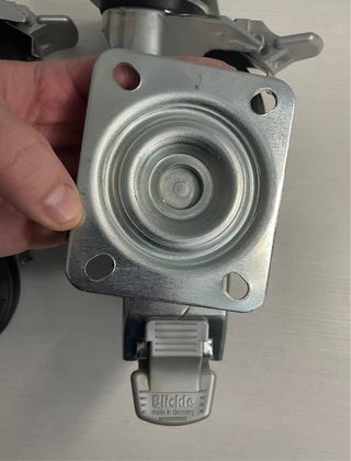 4 Ruedas Giratorias Blickle con Freno