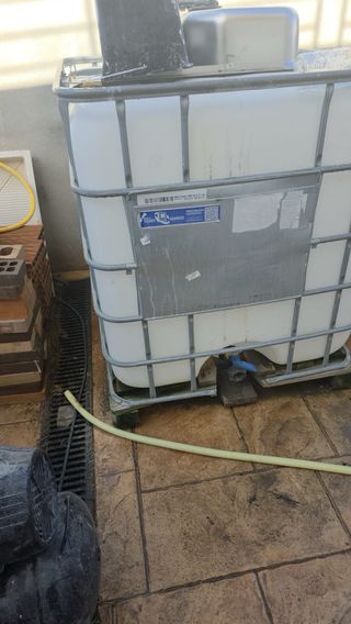 Depósito de agua IBC 1000L