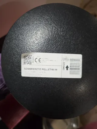 Sombrerete para chimenea metálico nuevo