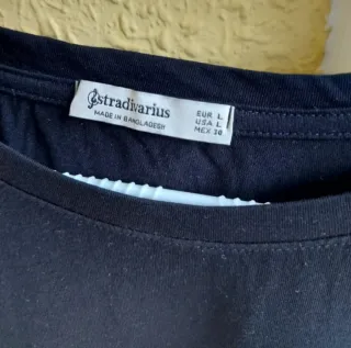 Camiseta Stradivarius mujer