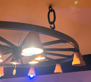 Lampara colgante antigua