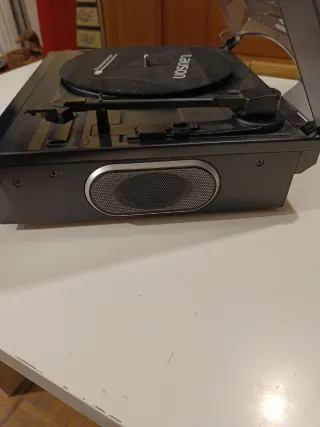 Tocadiscos Lauson CL 145 Negro/Gris