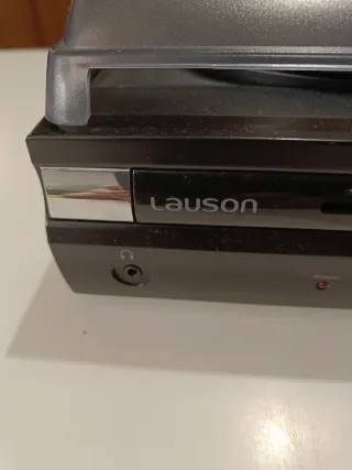 Tocadiscos Lauson CL 145 Negro/Gris