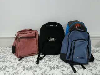 Lote 4 Mochilas Samsonite, Oneill, Quechua