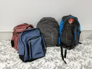 Lote 4 Mochilas Samsonite, Oneill, Quechua