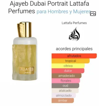 Perfume Lattafa Ajayeb Dubai Portrait 100ml