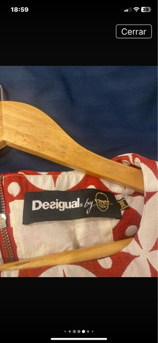 Vestido Desigual Estampado Floral