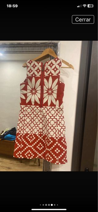 Vestido Desigual Estampado Floral