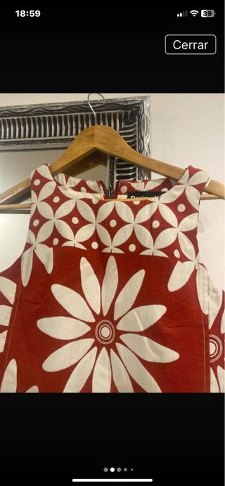 Vestido Desigual Estampado Floral