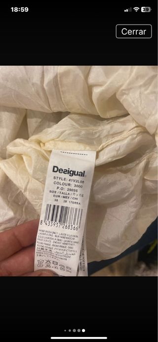 Vestido Desigual Estampado Floral