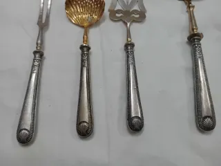 Cubiertos de plata 800 antiguos