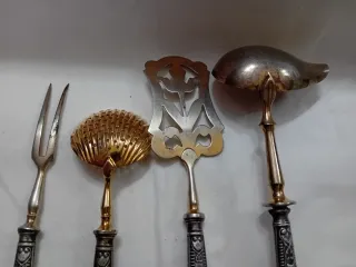 Cubiertos de plata 800 antiguos