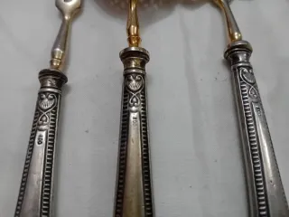 Cubiertos de plata 800 antiguos