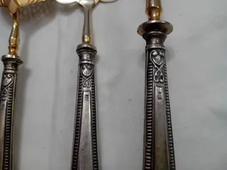 Cubiertos de plata 800 antiguos