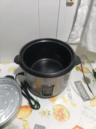 Olla Arrocera Mywave Acero Inoxidable eléctrica