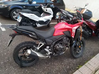 Moto Trail Honda Roja Manual