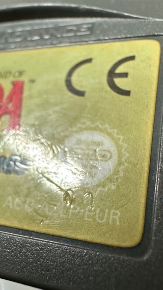 Zelda Four Swords ORIGINAL GameBoy Advance