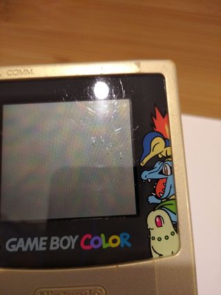 Gameboy color edición Pokémon Gold/Silver japonesa