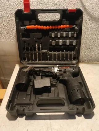 Taladro Goxawee 12V con 2 Baterías