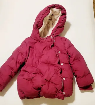 Giacca bambina rossa 23 mesi