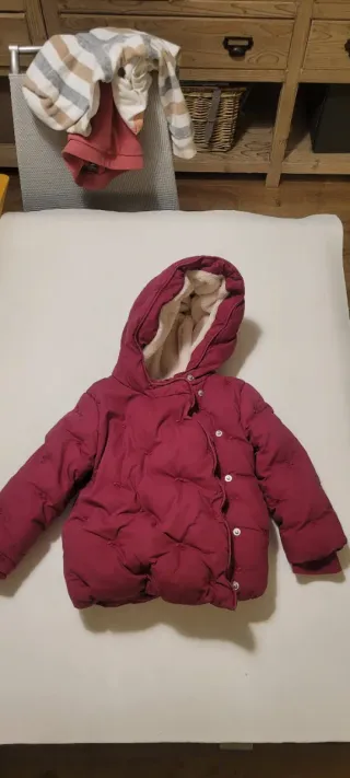 Giacca bambina rossa 23 mesi