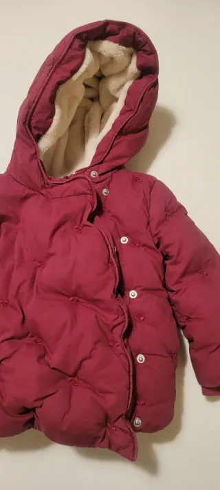 Giacca bambina rossa 23 mesi