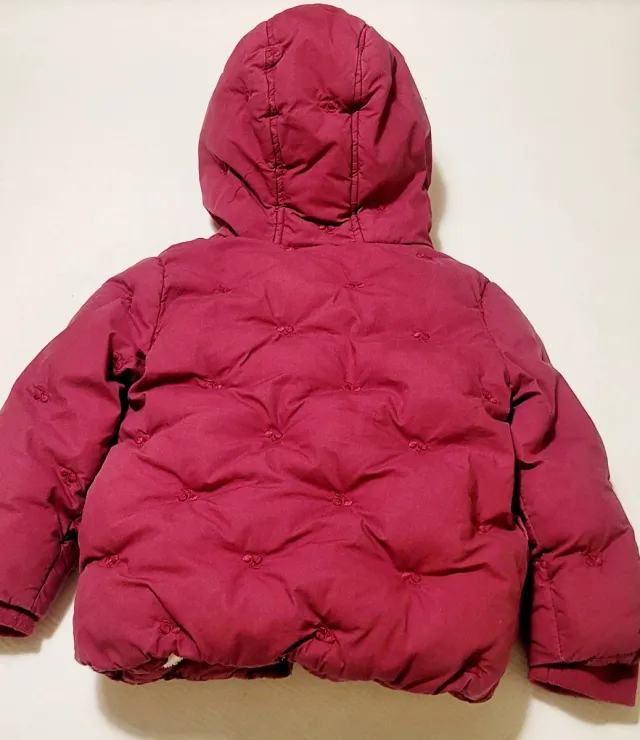 Giacca bambina rossa 23 mesi