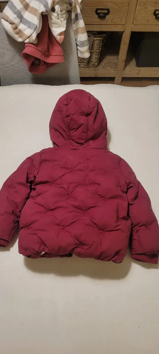 Giacca bambina rossa 23 mesi