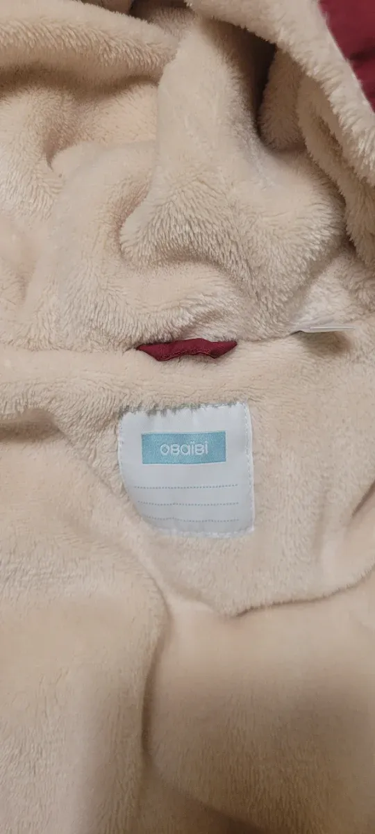 Giacca bambina rossa 23 mesi