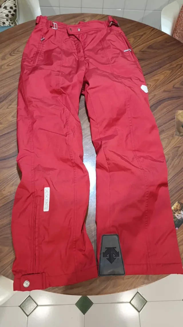 Pantalones Descente Esquí Mujer Rojo