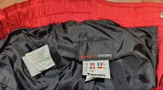 Pantalones Descente Esquí Mujer Rojo