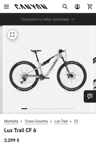 Bicicleta Canyon Lux Trail