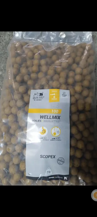 Saco 10kg Boilis Wellmix Scopex