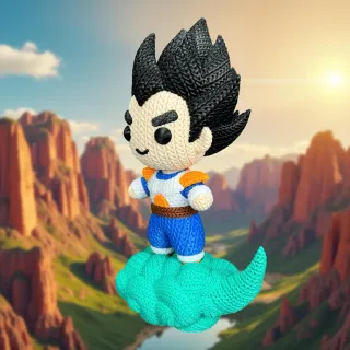 Figura 3D Vegeta