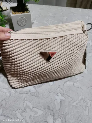 Borsetta beige con tracolla